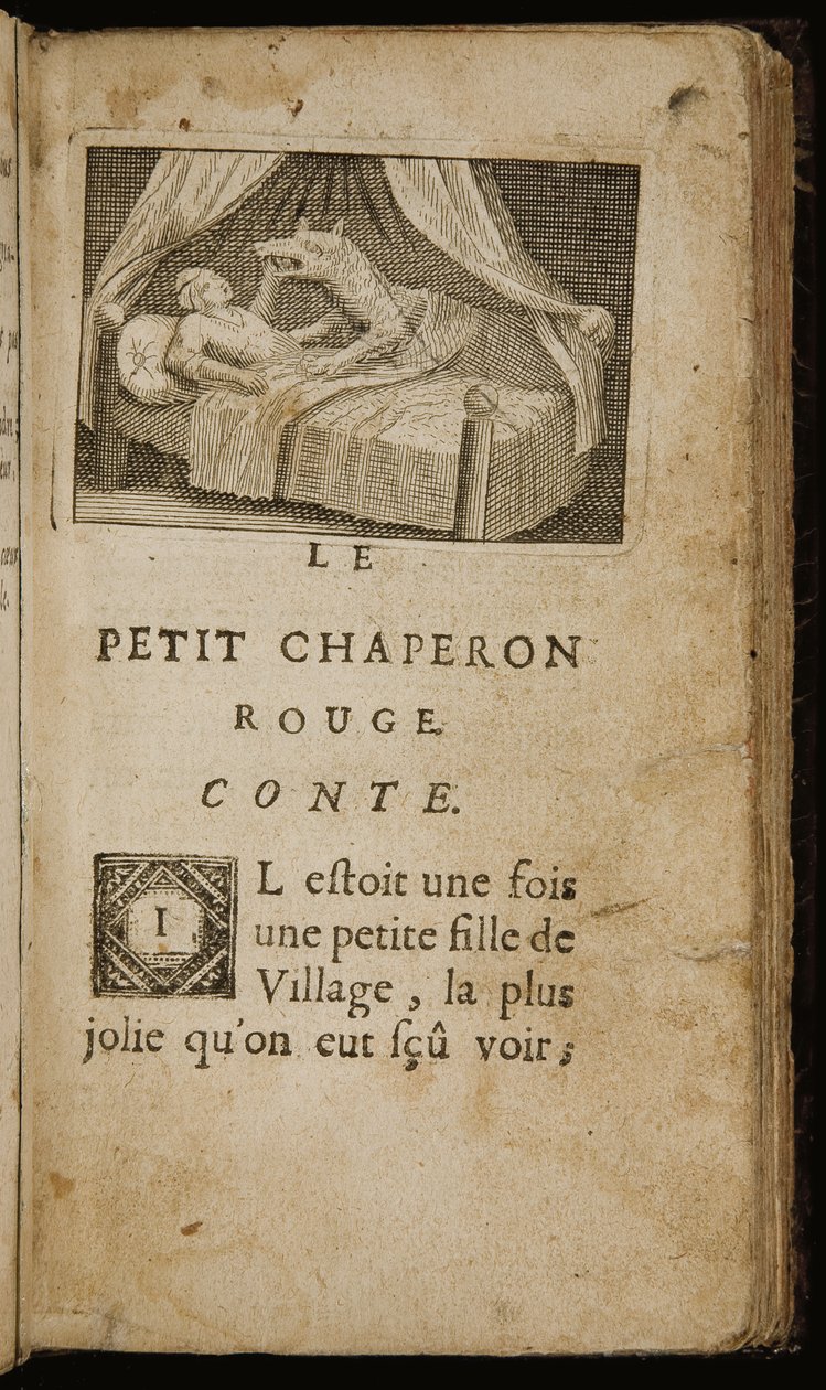 Página de título de "Stories or Tales of the Past. With Moralites", de Charles Perrault, Paris: Claude Barbin, 1697 de Antoine Clouzier