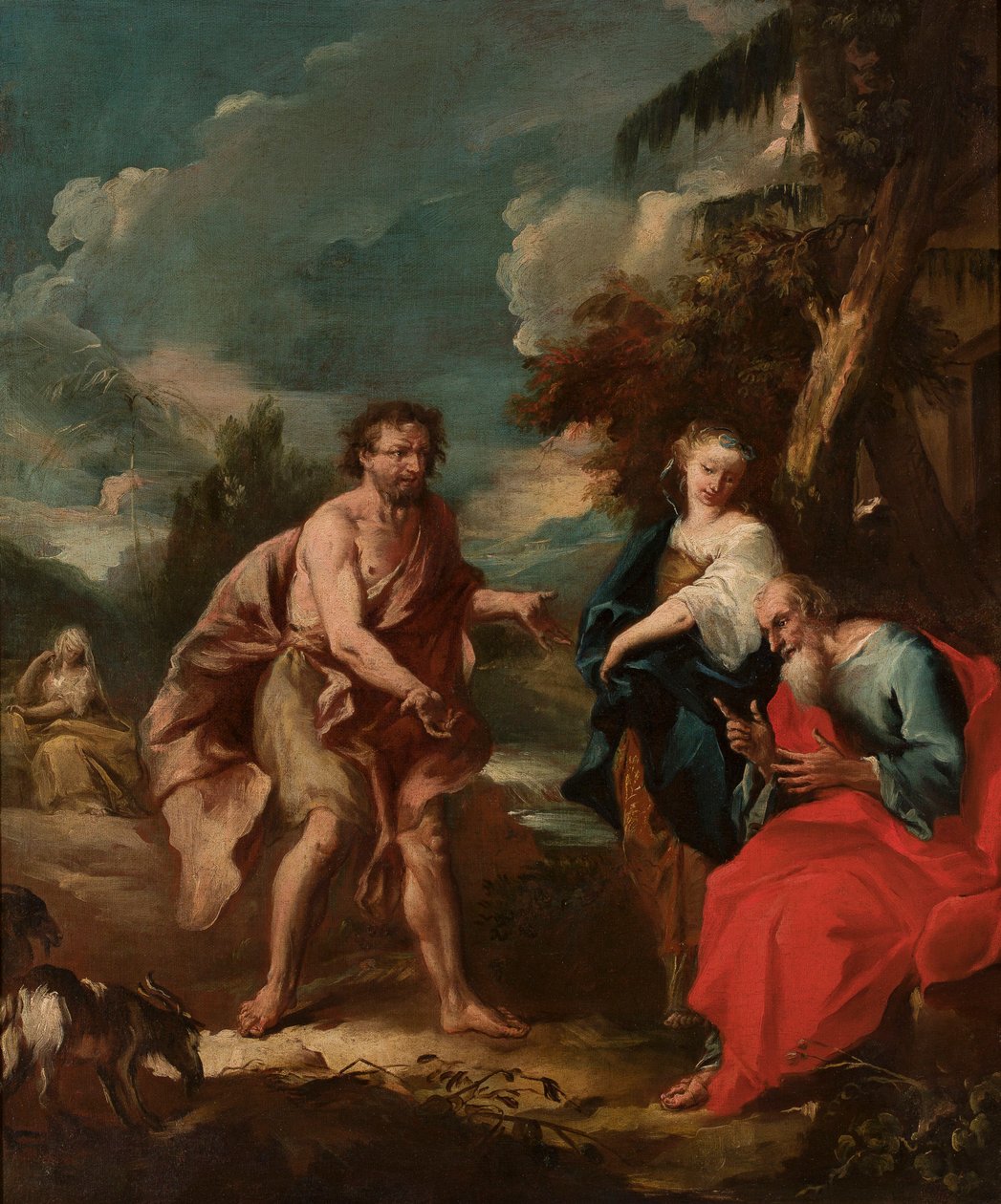 Jacob e Raquel de Antoine Coypel