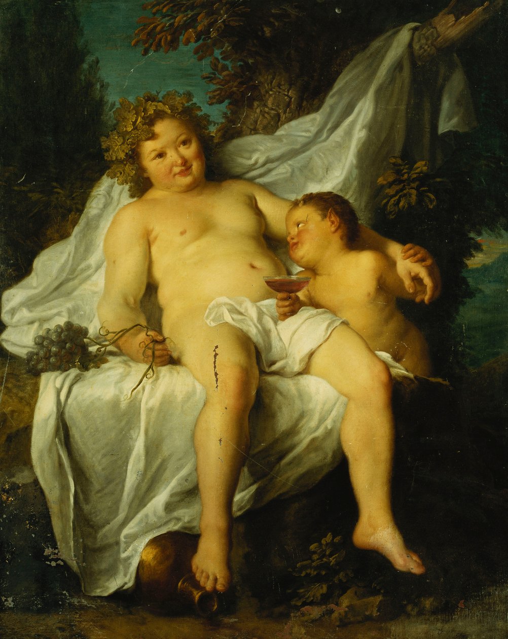 O Silenus Bêbado, de Antoine Coypel
