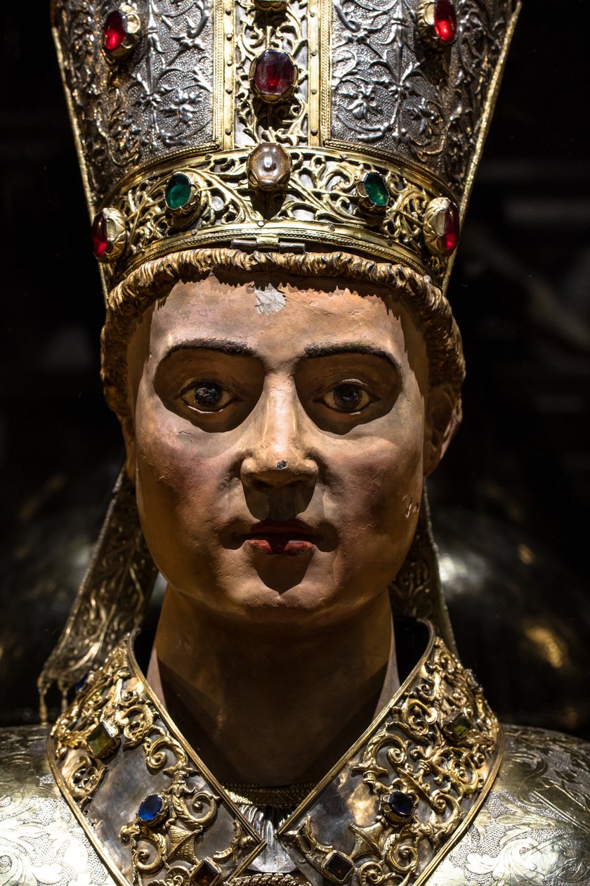 Busto relicário de São Lizier de Antoine Favier