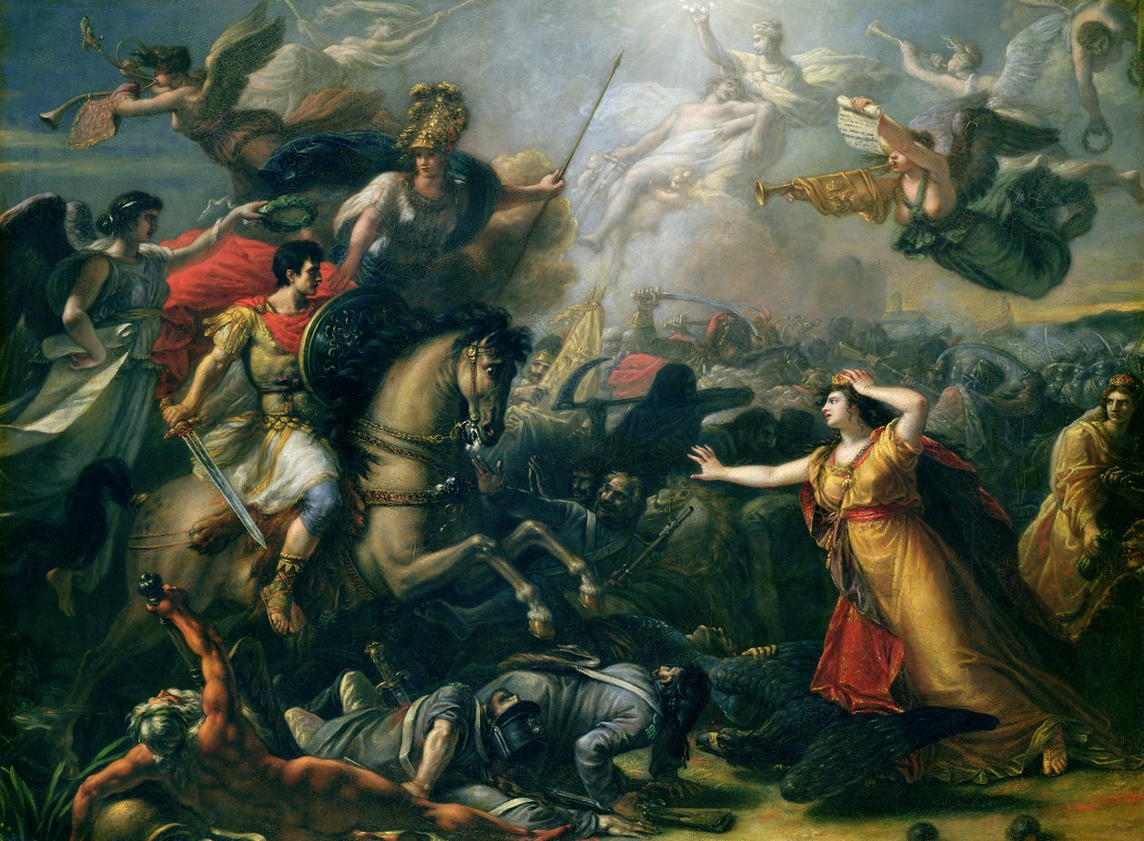 Alegoria da Batalha de Marengo de Antoine François Callet