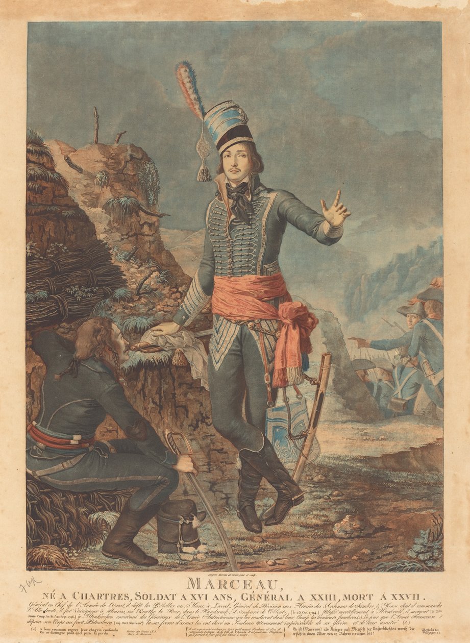 General François Severin Desgraviers Marceau de Antoine François Sergent