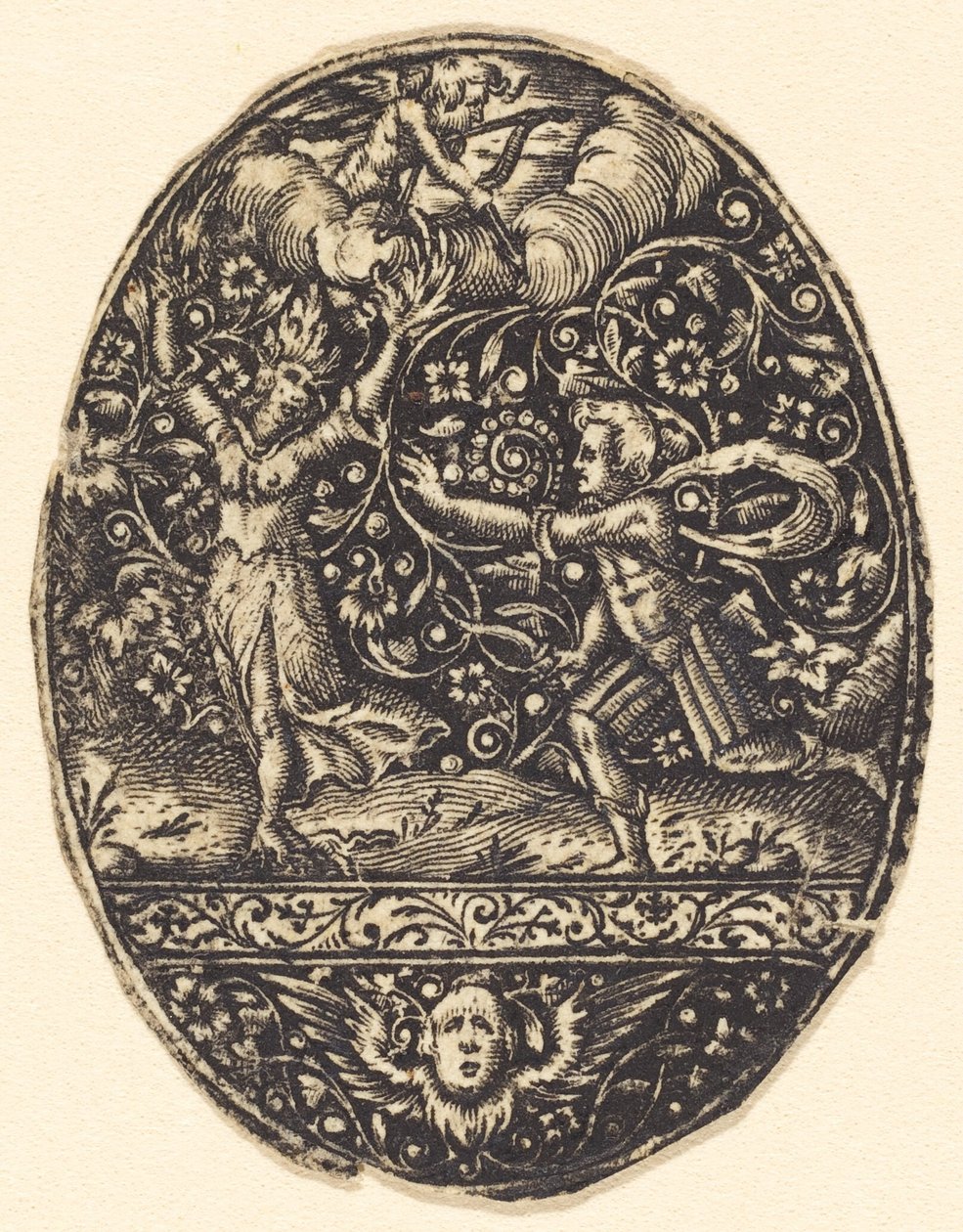 Apolo e Dafne de Antoine Jacquard
