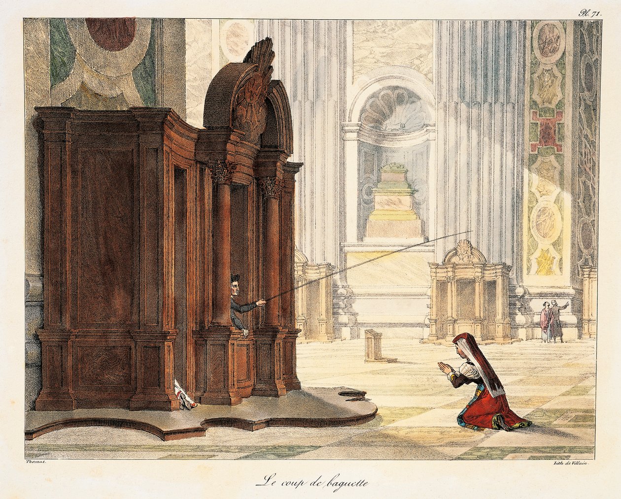 Varinha de Condão na Basílica de São Pedro de Antoine Jean Baptiste Thomas