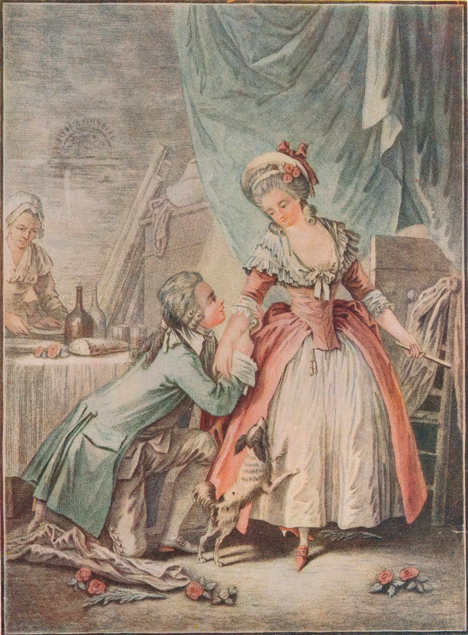 O Falcão, c1785 de Antoine Jean Duclos