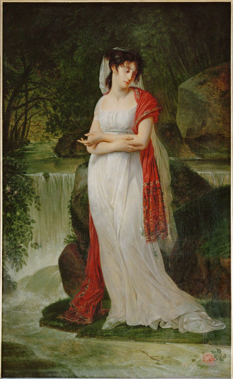 Christine Boyer, primeira mulher de Lucien Bonaparte ... de Antoine Jean Gros