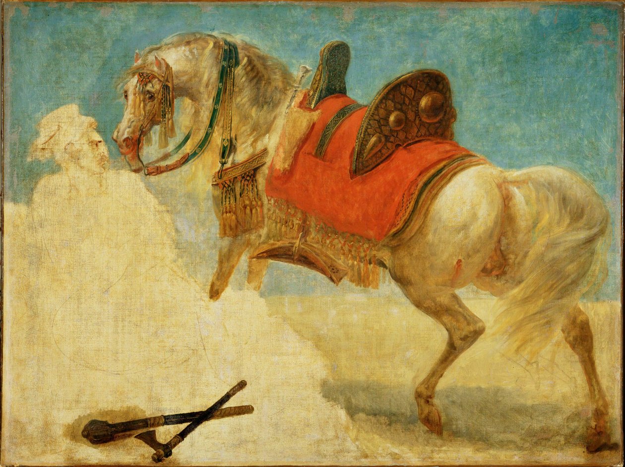 Estudo dos arreios do cavalo árabe ... de Antoine Jean Gros