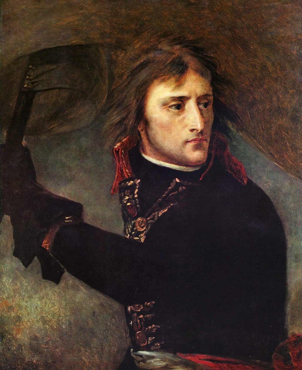 Francês:  Bonaparte au pont d