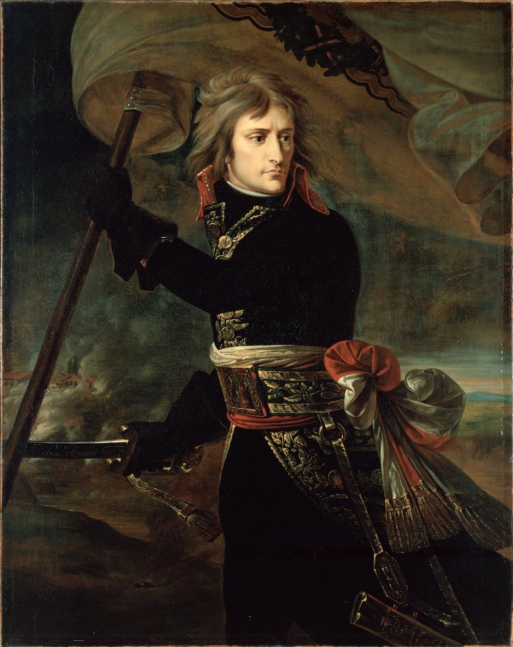 Francês: Napoléon Bonaparte au pont d