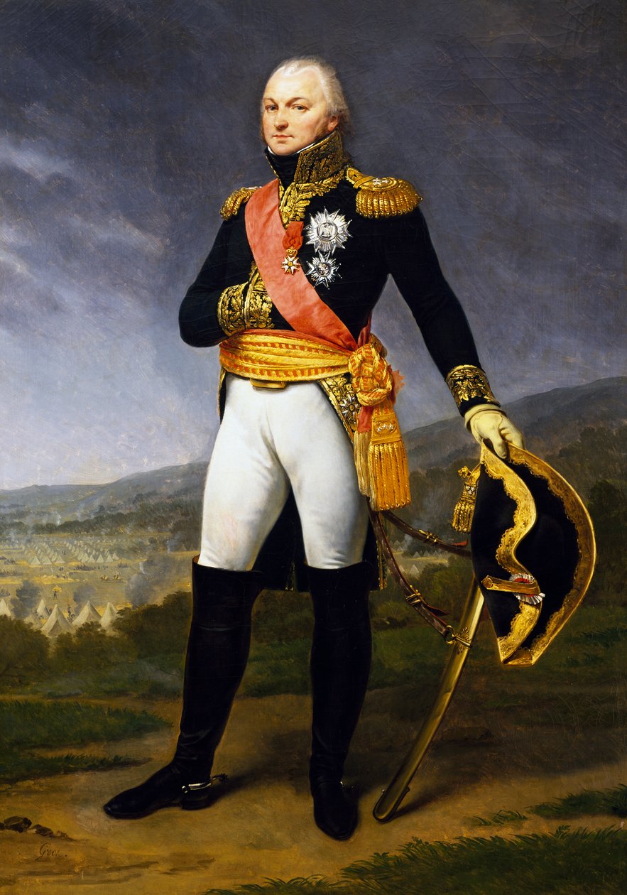 Retrato de Claude Just Alexandre Louis Legrand (1762-1815), general francês, Pintura de Jean Antoine Gros (1771-1835) de Antoine Jean Gros