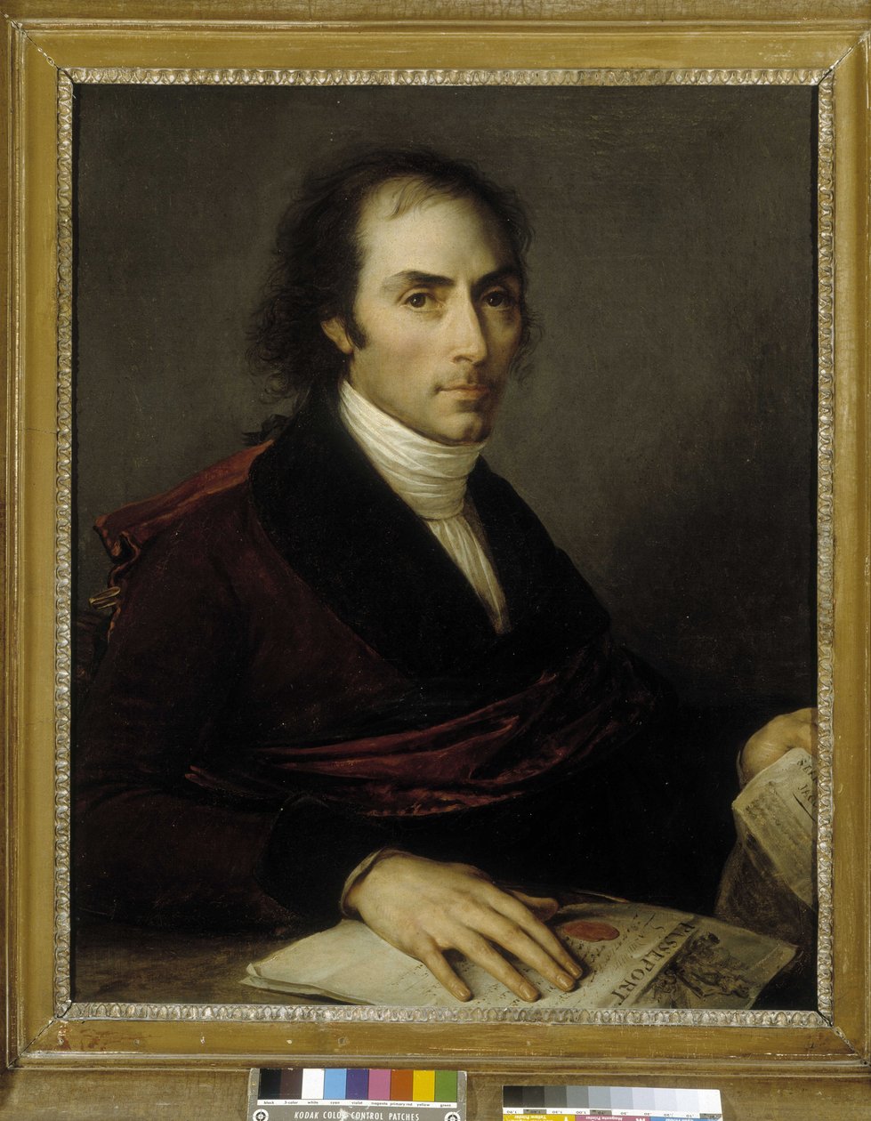 Retrato de François Bruguiere de Antoine Jean Gros