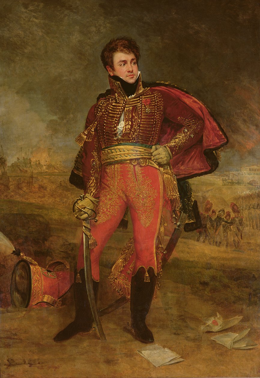 Retrato do general François Fournier-Sarvoleze (1773-1827) 1812 de Antoine Jean Gros