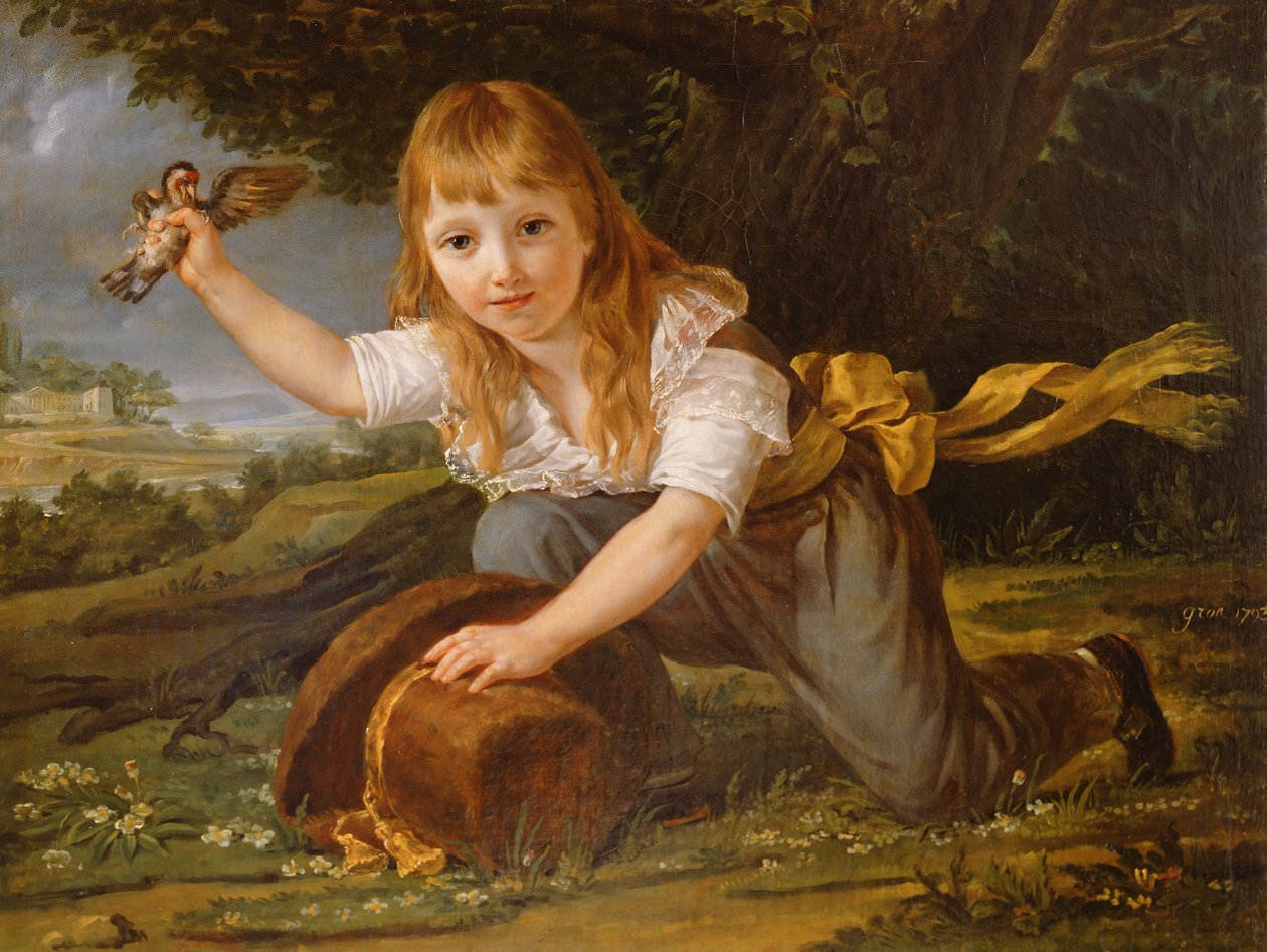 Retrato de Paulin of Hours Farel, 1793 de Antoine Jean Gros