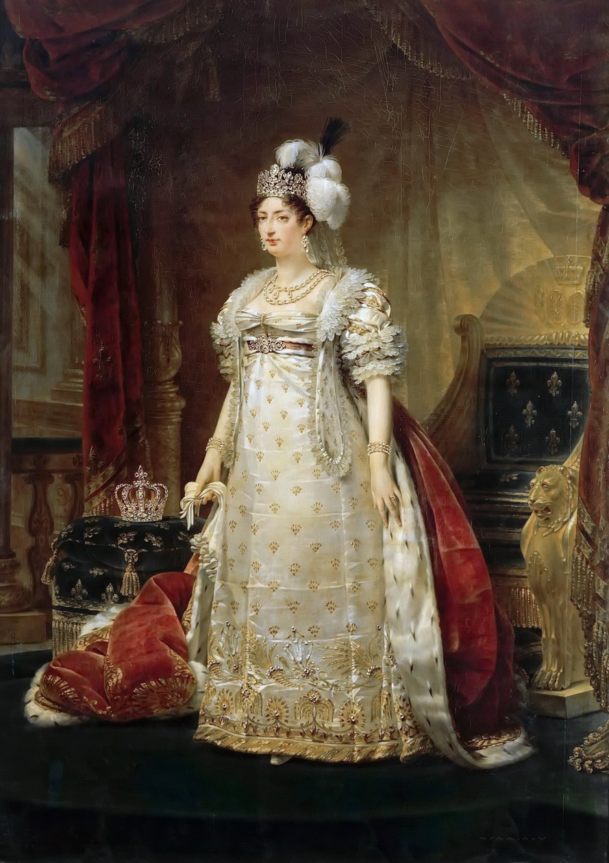 Marie Thérèse Charlotte da França, chamada Madame Royale 1778-1851 de Antoine Jean Gros Baron