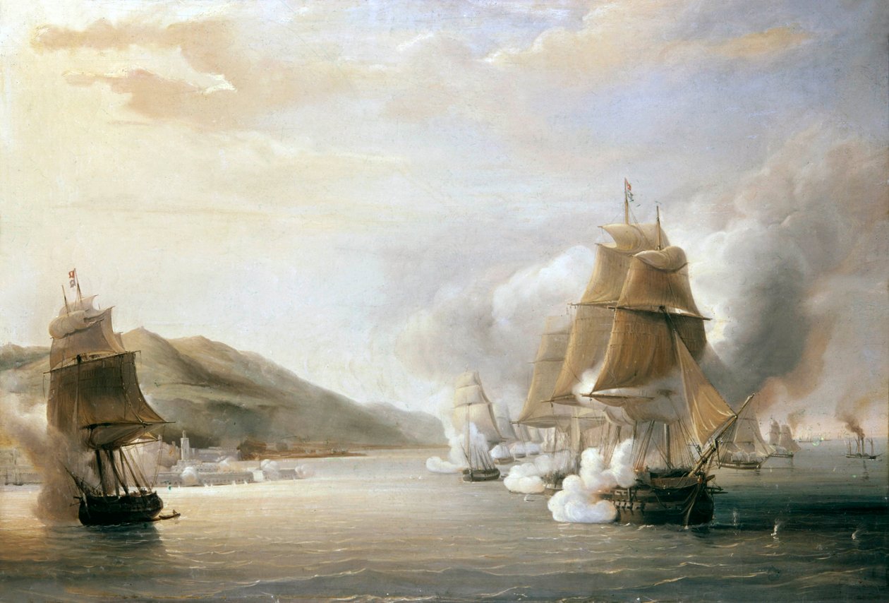 Conquista da Argélia, 3 de julho de 1830 (óleo sobre tela) de Antoine Leon Morel Fatio