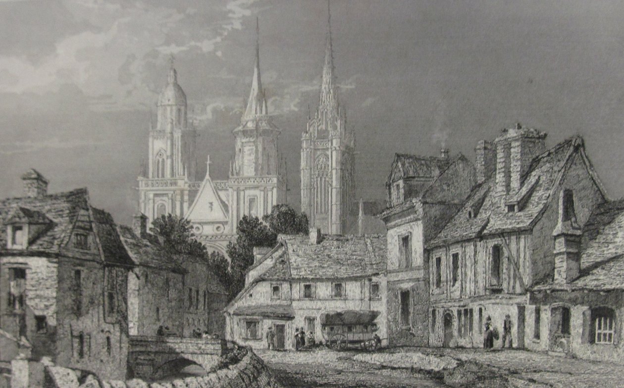 Normandia Ilustração de Jules Janin 155 de Antoine Leon Morel Fatio