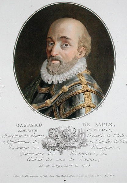 Gaspard de Saulx (1509-73) Senhor de Tavanes de Antoine Louis Francois (after) Sergent Marceau