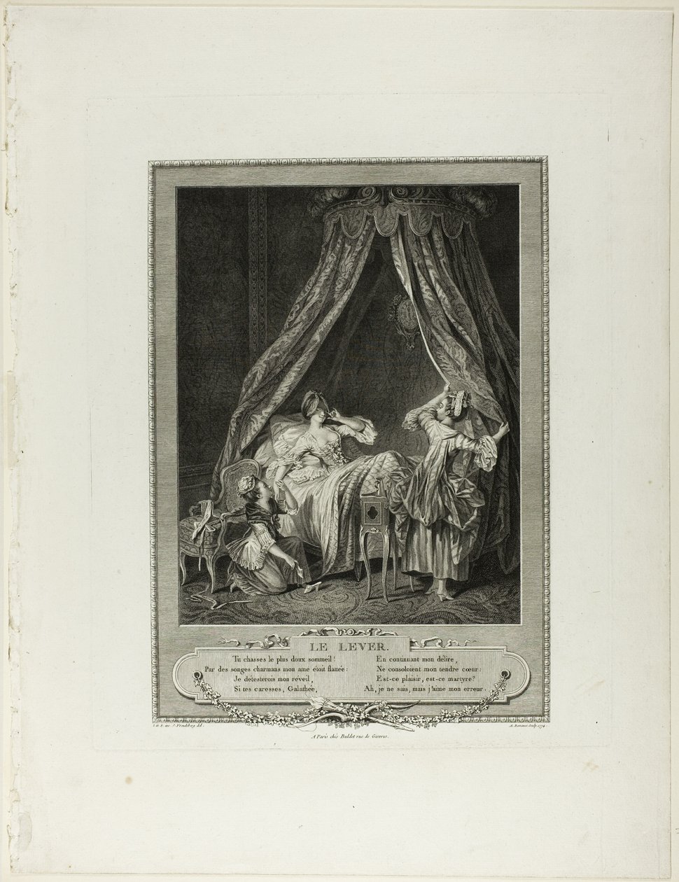 Ascensão, a partir de Monumento do Traje Físico e Moral do final do século XVI de Antoine Louis Romanet