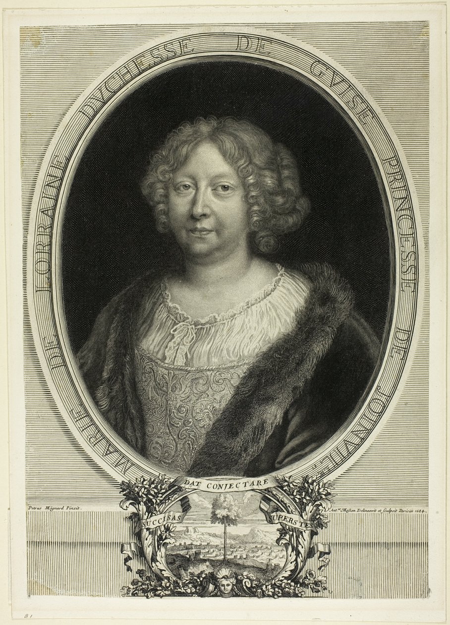 Marie de Lorraine, Duquesa de Guise, Princesa de Joinville de Antoine Masson