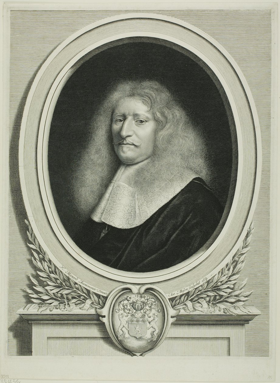 Retrato de Guillaume de Brisacier de Antoine Masson