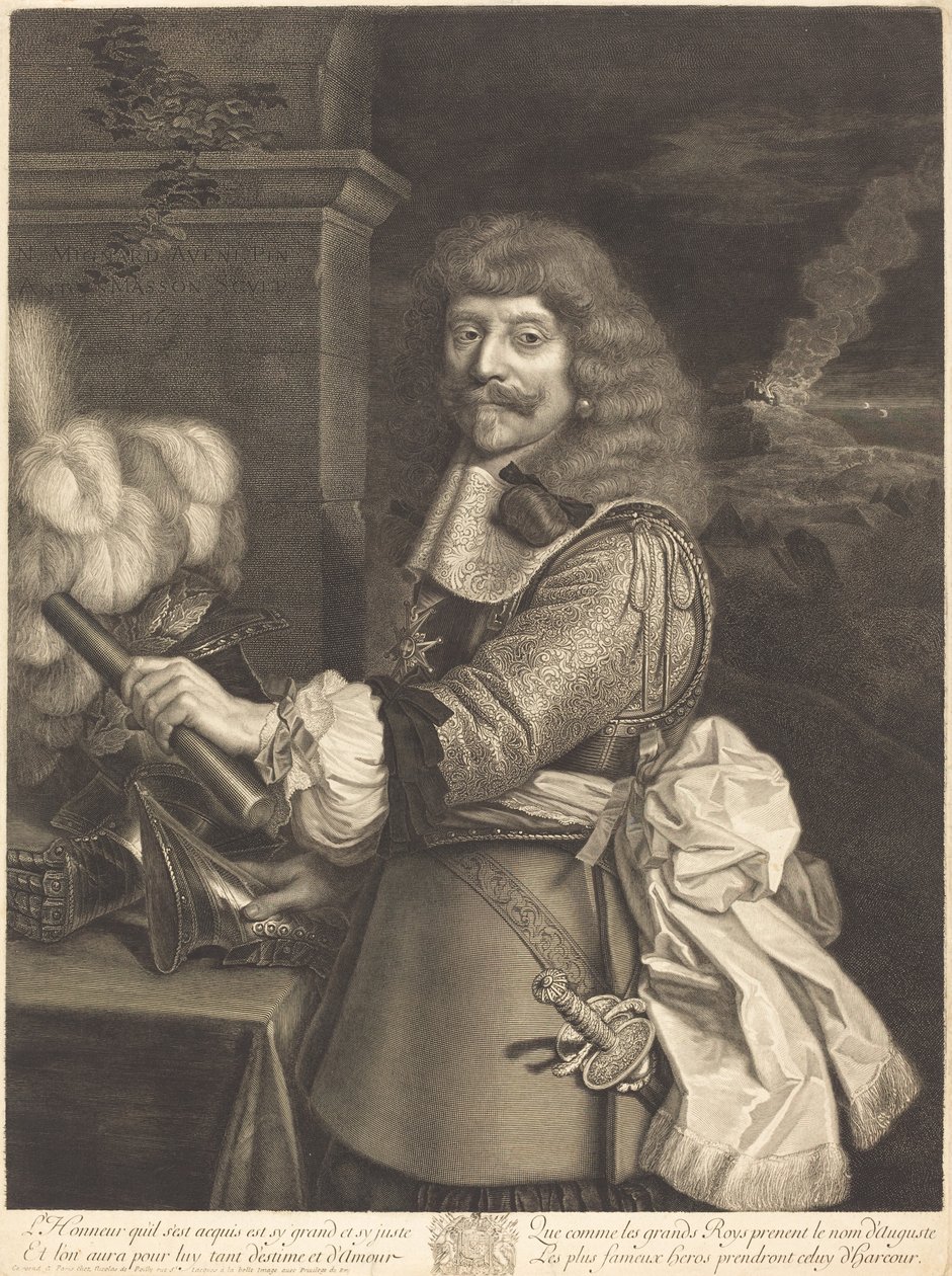 Henrique de Lorena de Antoine Masson after Nicolas Mignard
