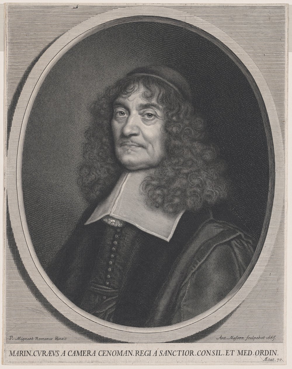 Marin Cureau da Casa de Antoine Masson after Pierre Mignard I