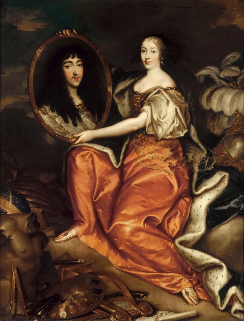 Henriqueta da Inglaterra, Duquesa de Orleães 1644-1670 de Antoine Mathieu