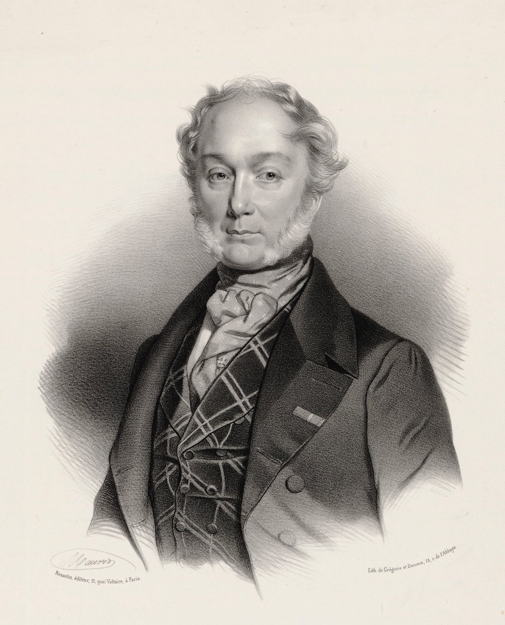 Michele Carafa por Antoine Maurin de Antoine Maurin