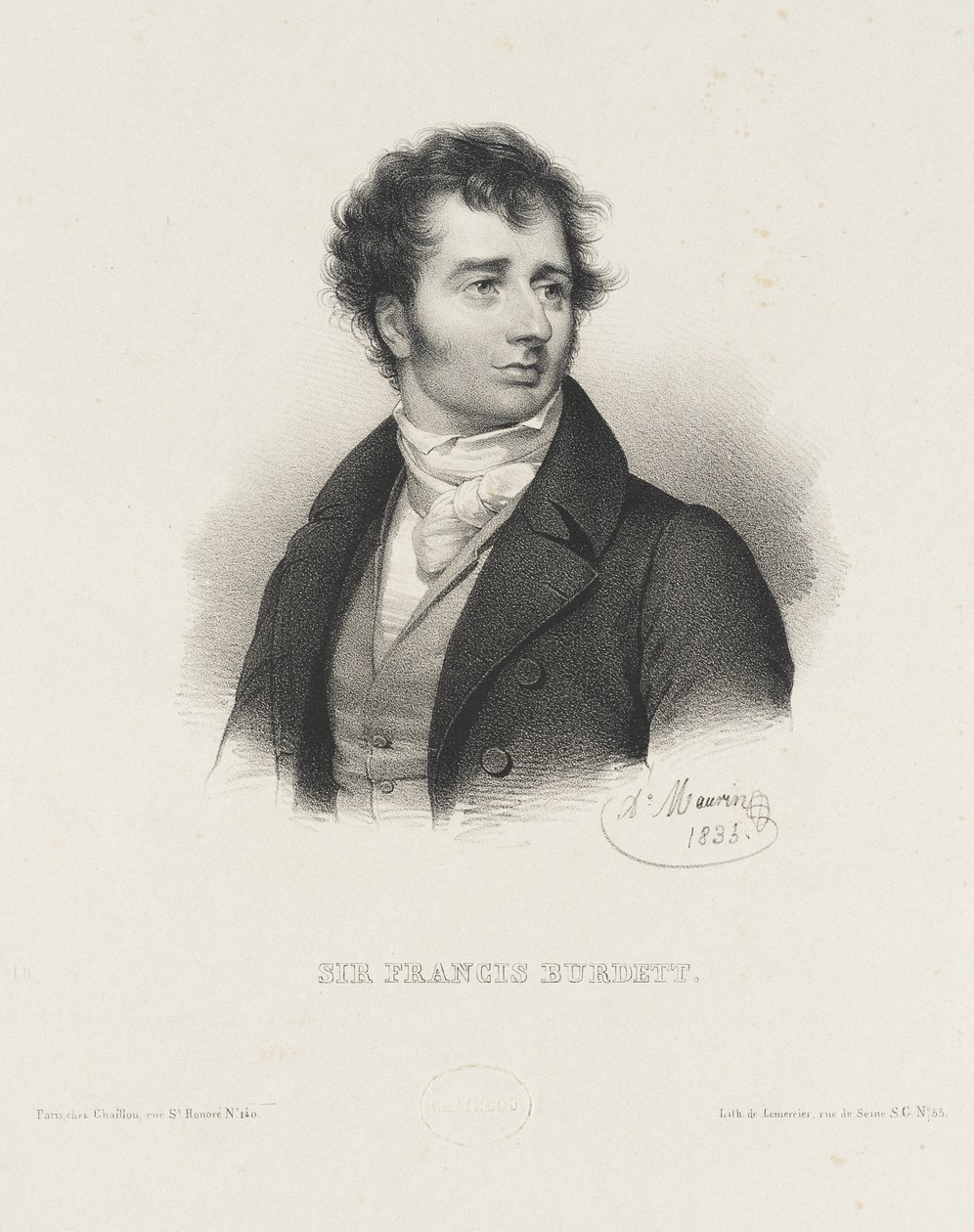 Sir Francis Burdett de Antoine Maurin
