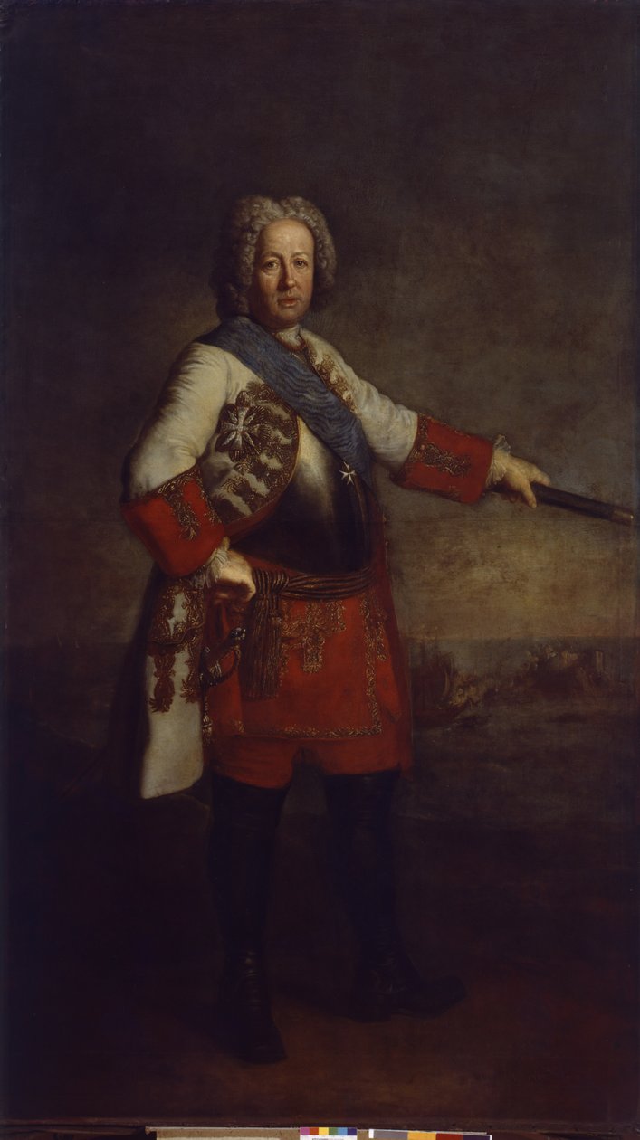 Conde Friedrich Heinrich von Seckendorf, 1720 de Antoine Pesne