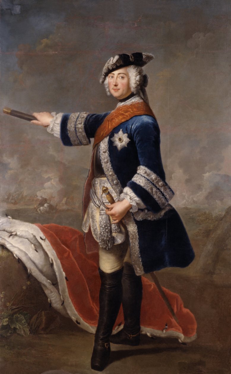 Frederico o Grande de Antoine Pesne