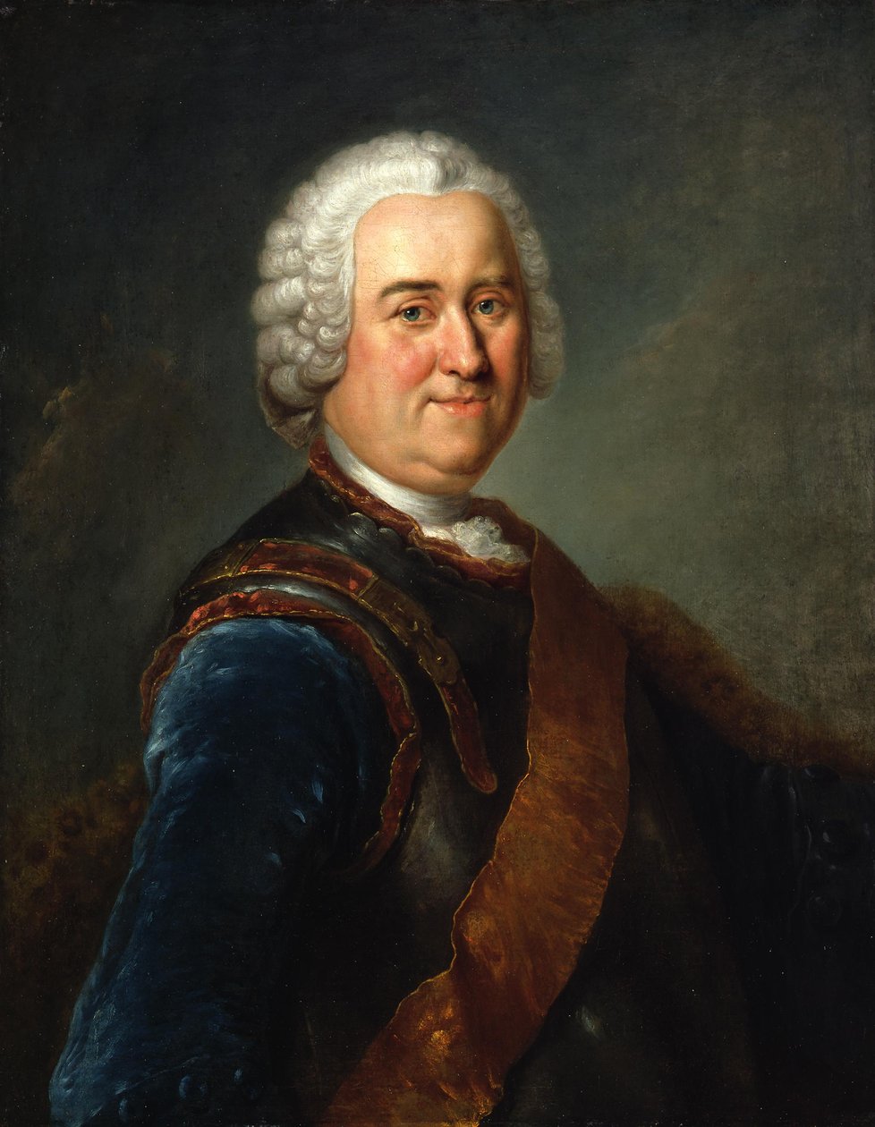 Feldmarechal-geral Jacob von Keith de Antoine Pesne
