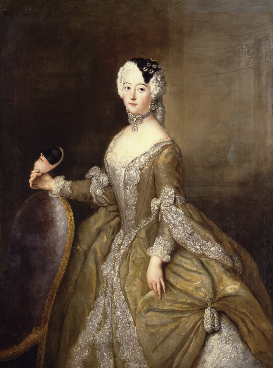 Luísa Ulrica, princesa da Prússia (1720-1782) de Antoine Pesne