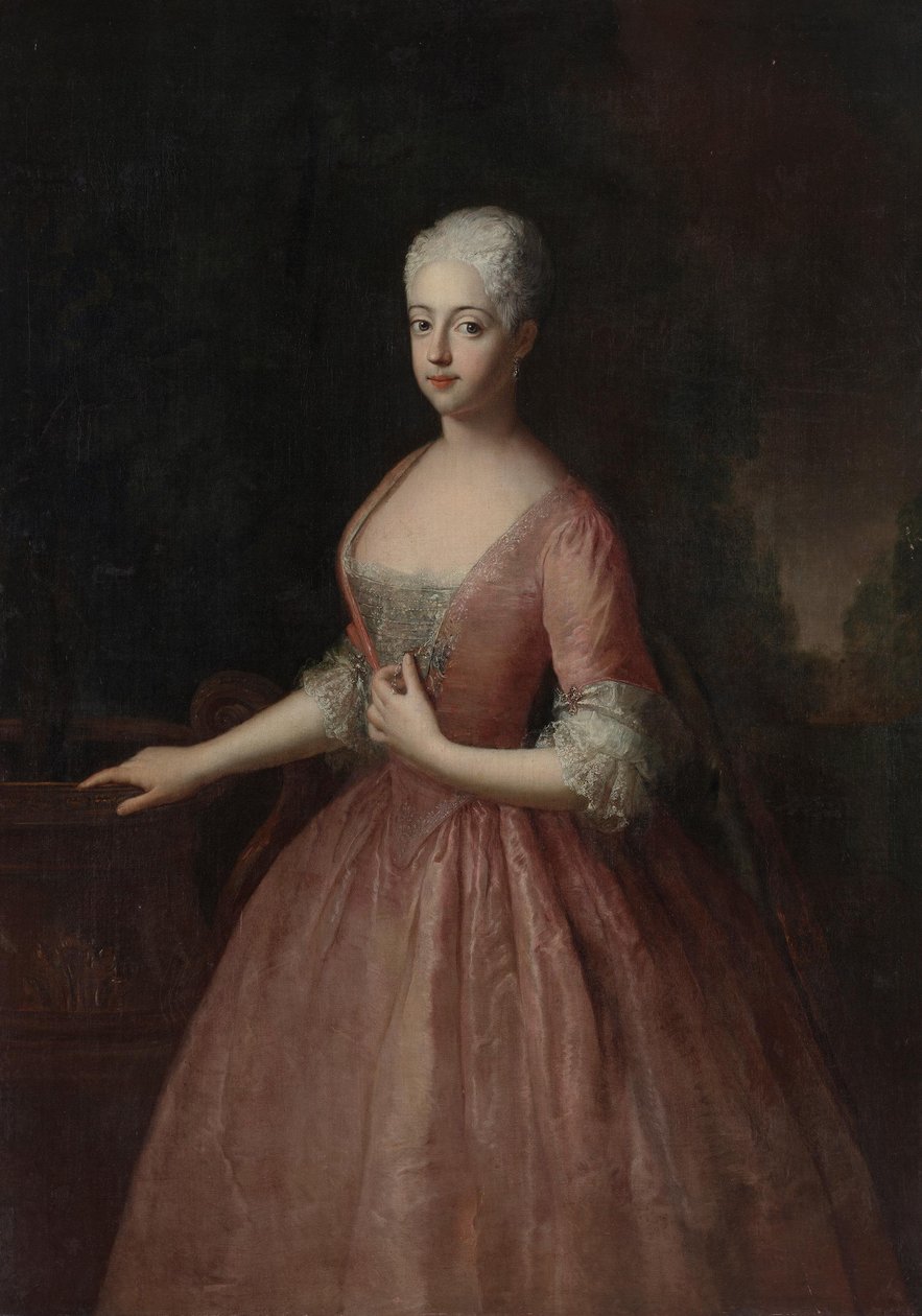 Margravina Friederike Louise de Antoine Pesne