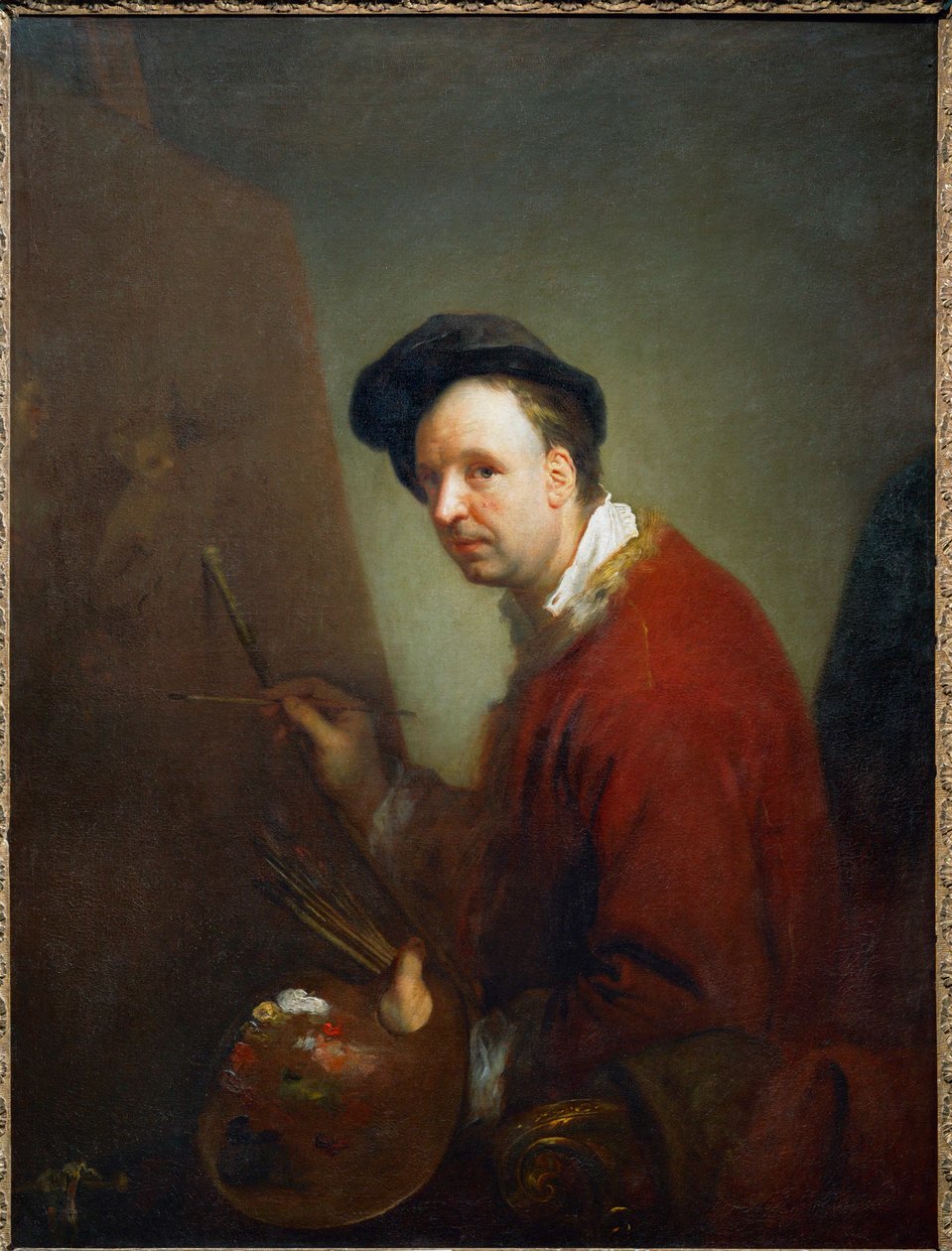 Nicolas Vleughels, pintor ... de Antoine Pesne