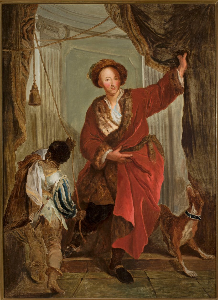 Retrato de Friedrich Ernst von Knyphausen (1678-1731) de Antoine Pesne