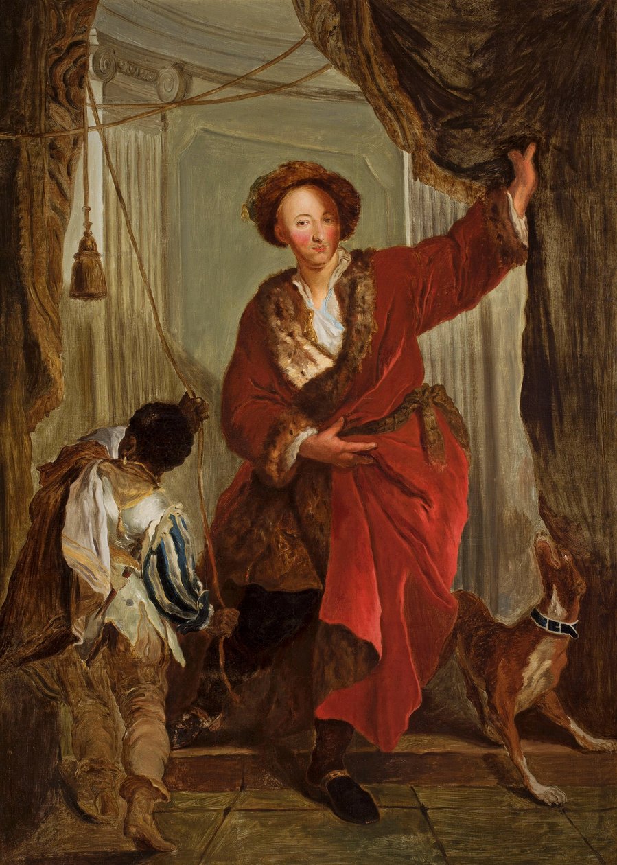 Retrato de Friedrich Ernst von Knyphausen (1678-1731) de Antoine Pesne