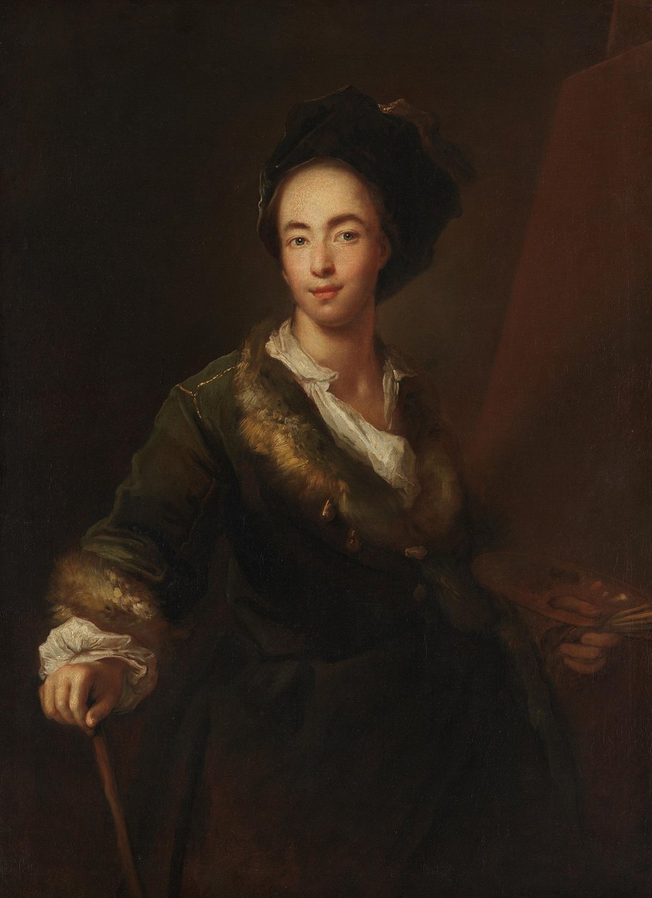 Autorretrato de Antoine Pesne