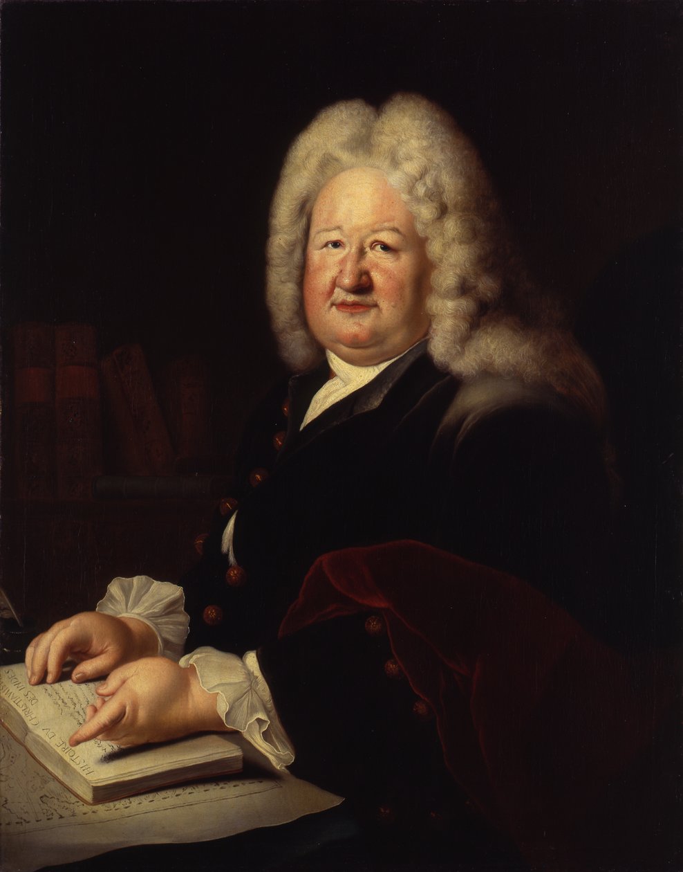O orientalista Mathurin Veyssière de La Croze de Antoine Pesne