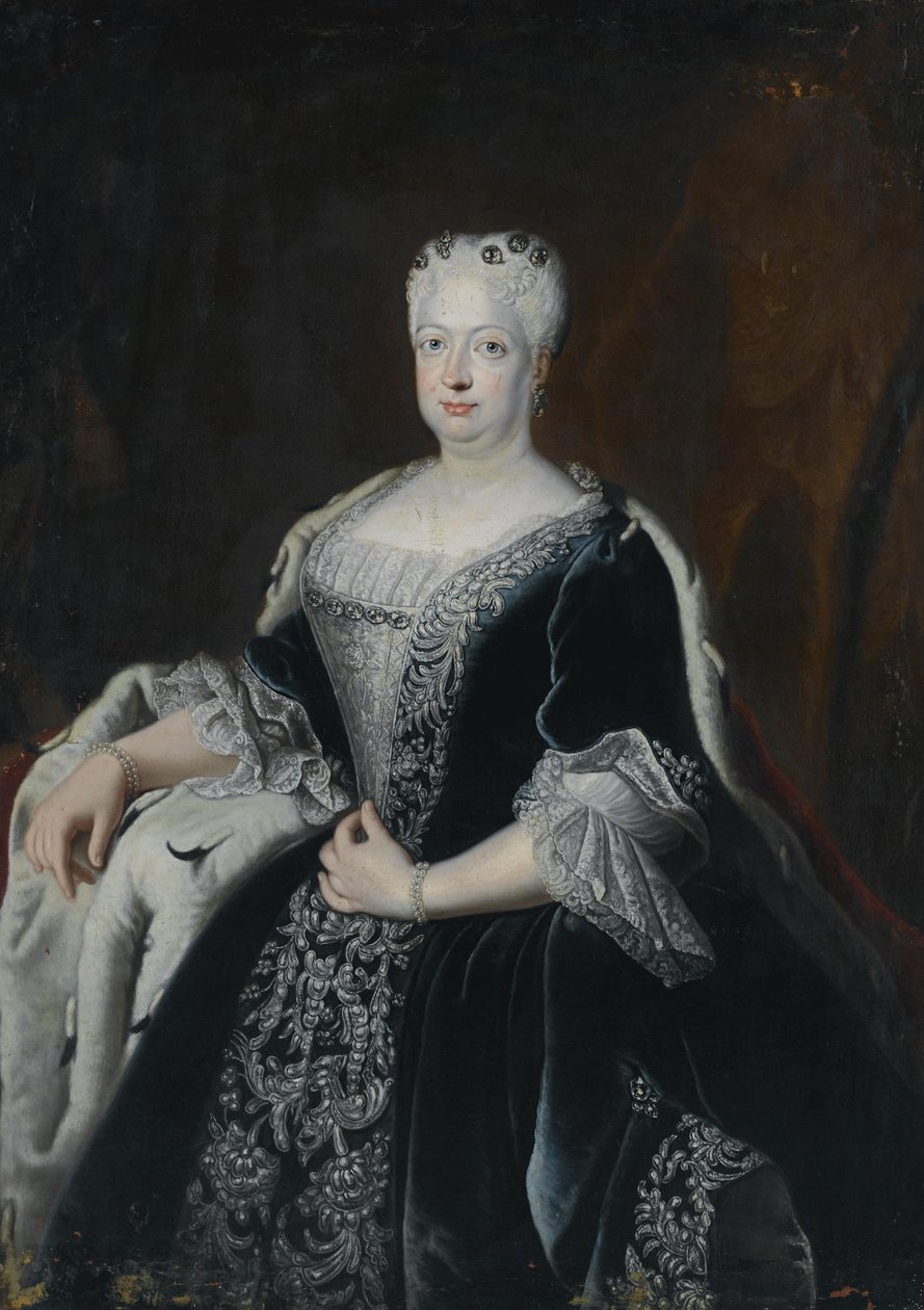 Sophia Dorothea de Hanover 1687-1757, rainha consorte na Prússia de Antoine Pesne School