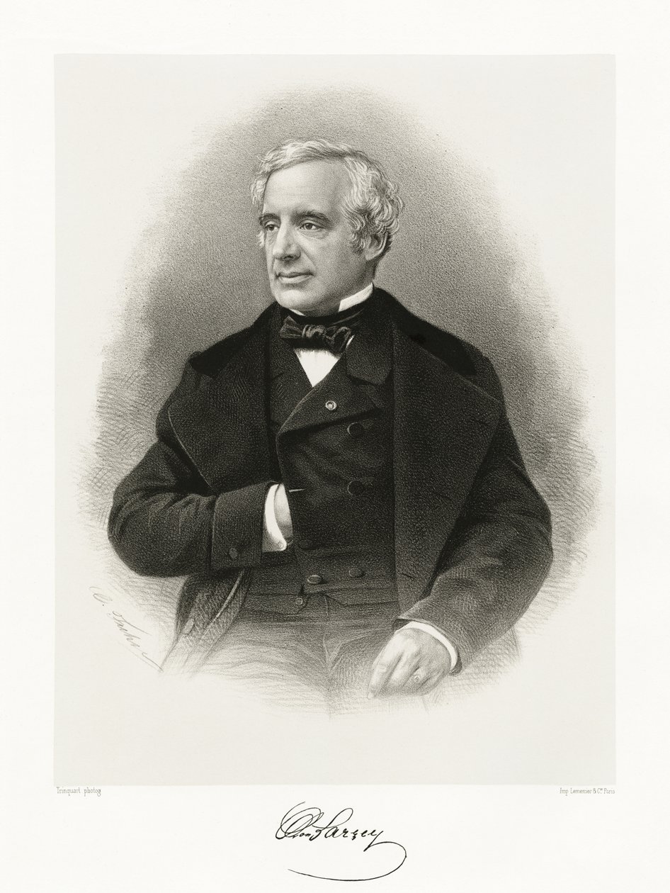 Félix Hippolyte Larrey, 1865-66 de Antoine Rene Trinquart