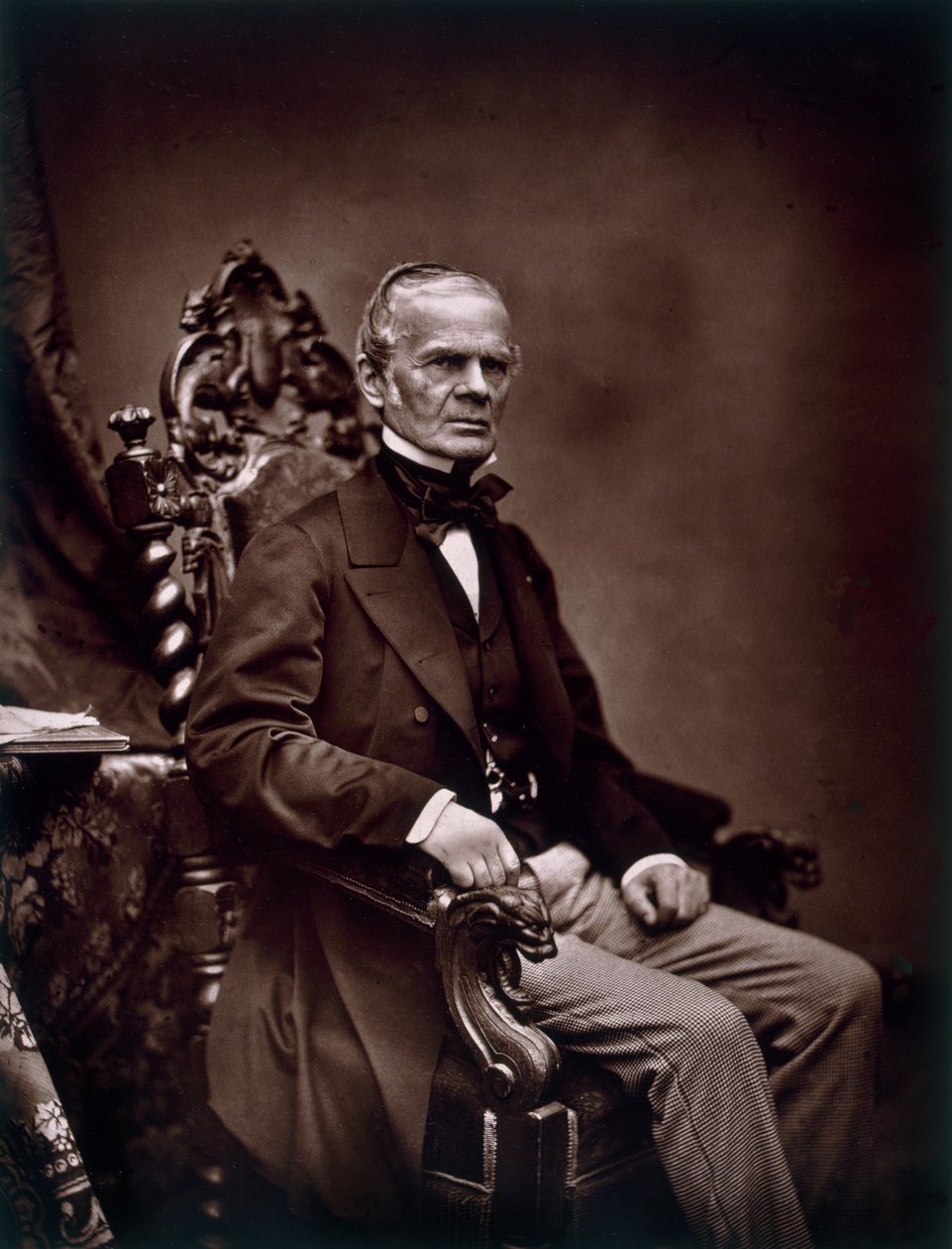 Alfred Auguste Cuvillier-Fleury (1802-87), da &39;Contemporary Gallery&39;, c.1874-78 de Antoine Samuel Adam Salomon