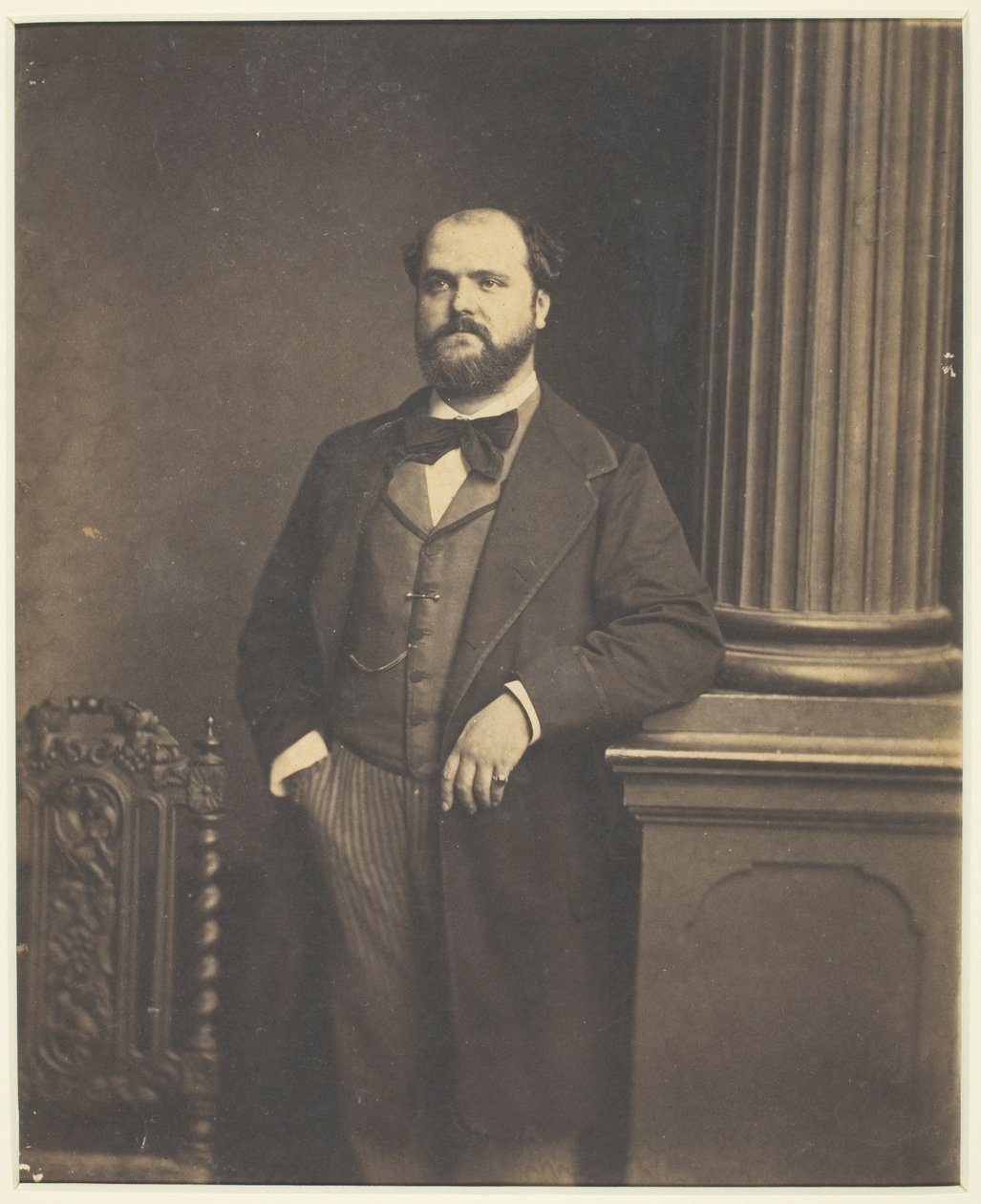 Sem título (Man Standing, en Face) de Antoine Samuel Adam Salomon