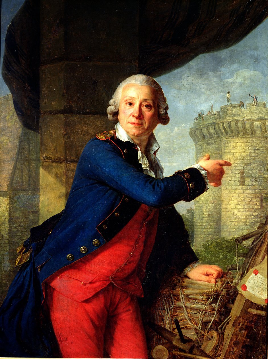 Jean-Henri (1725-1805) Cavaleiro de Latude de Antoine Vestier