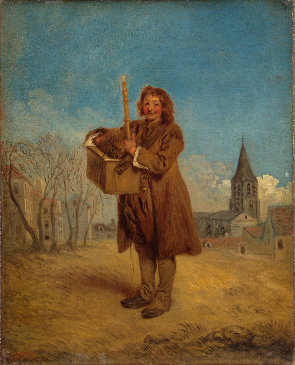 Savoyard with Marmot, também conhecido como "The Marmot" de Jean Antoine Watteau