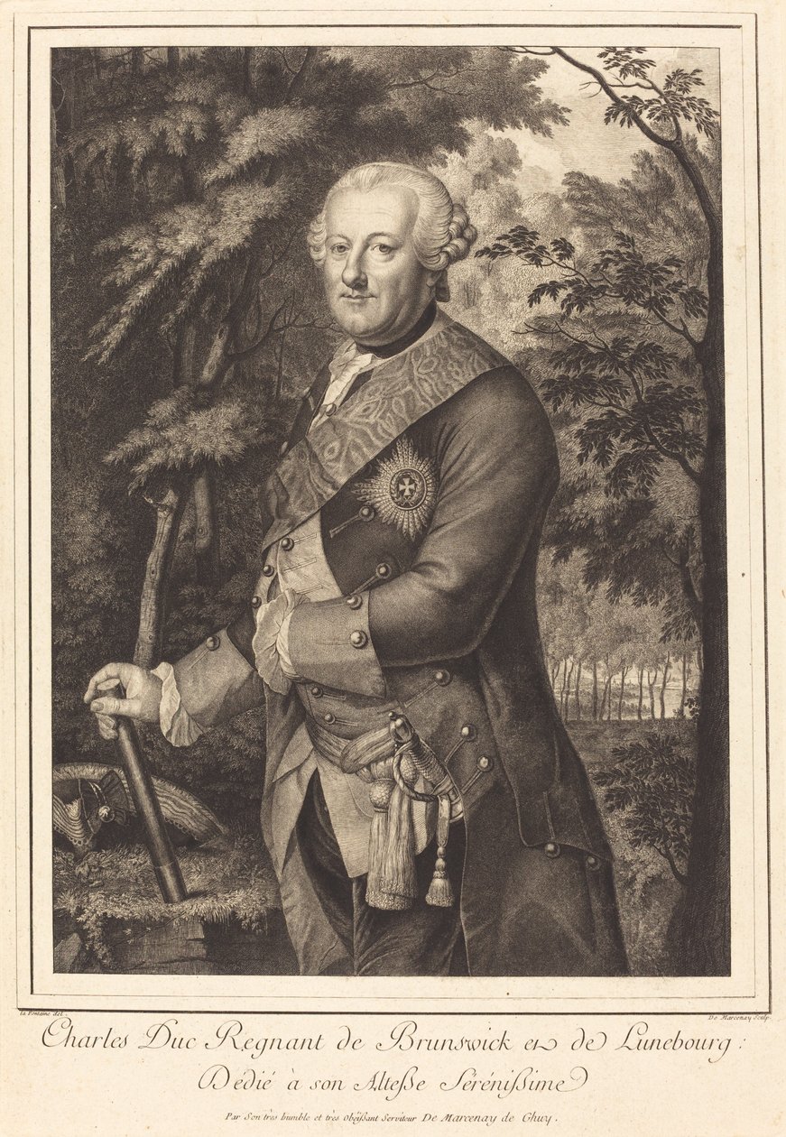 Carlos Duque Regente de Brunswick de Antoine de Marcenay