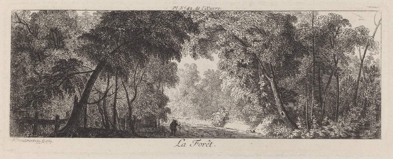 A floresta de Antoine de Marcenay de Ghuy