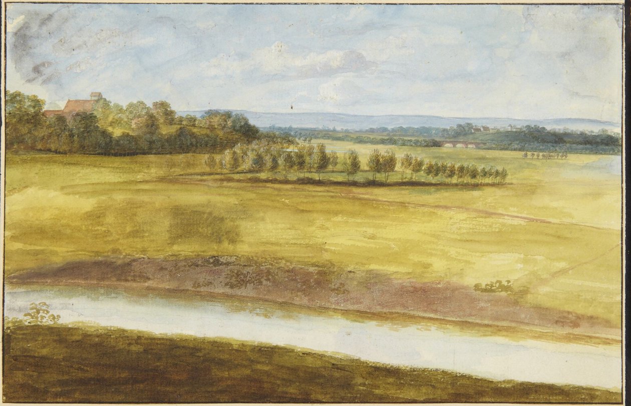 Paisagem com rio de Antoine de Marcenay de Ghuy