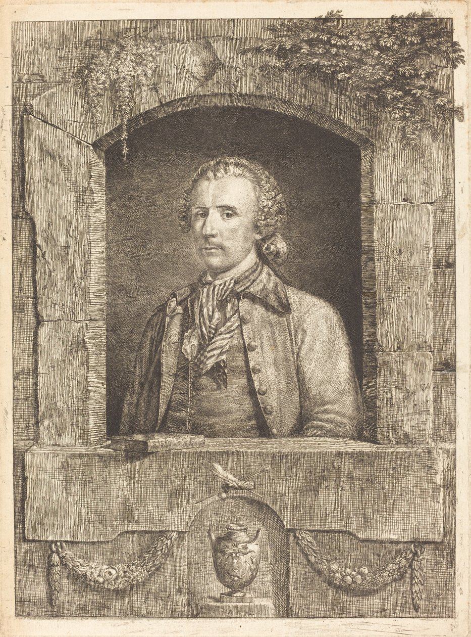 Auto-retrato de Antoine de Marcenay de Ghuy
