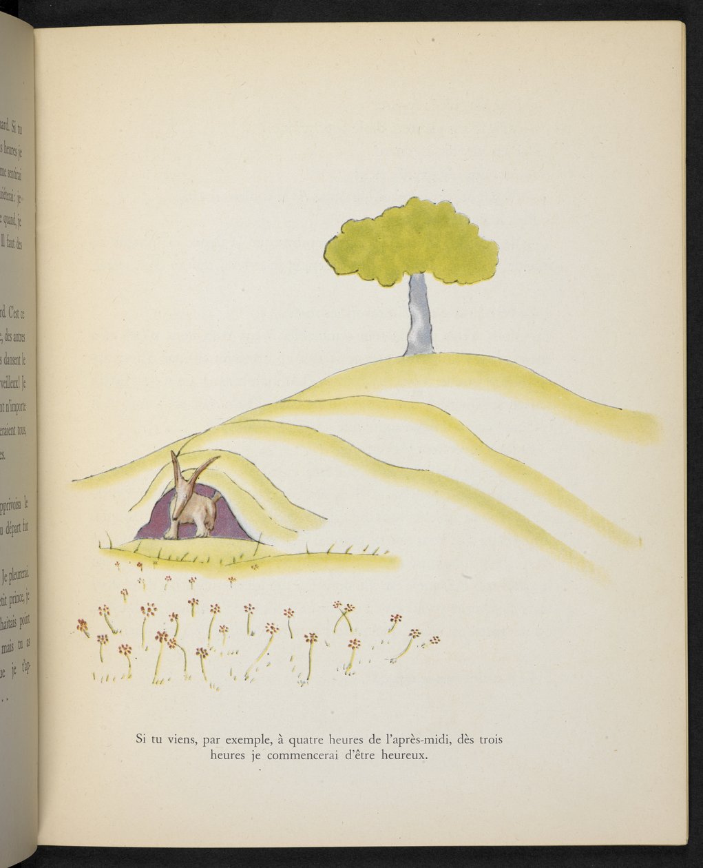 A Raposa, ilustração de "O Pequeno Príncipe", de Antoine de Saint-Exupéry de Antoine de Saint Exupery